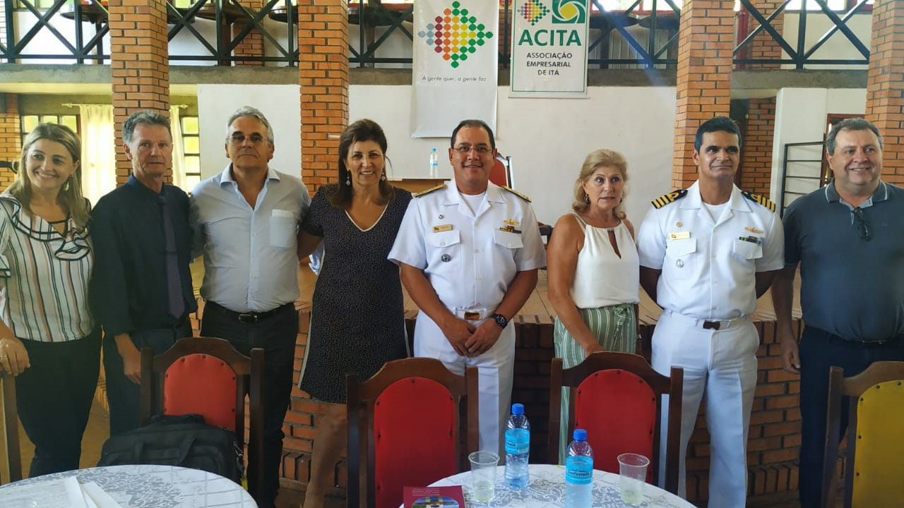 ACIC e ACITA participaram de evento com representantes da Marinha do Brasil