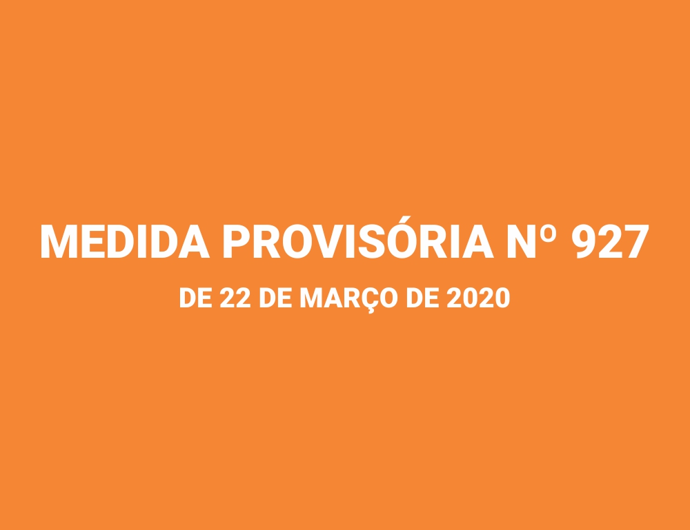 Governo anuncia medidas trabalhistas durante estado de calamidade pública