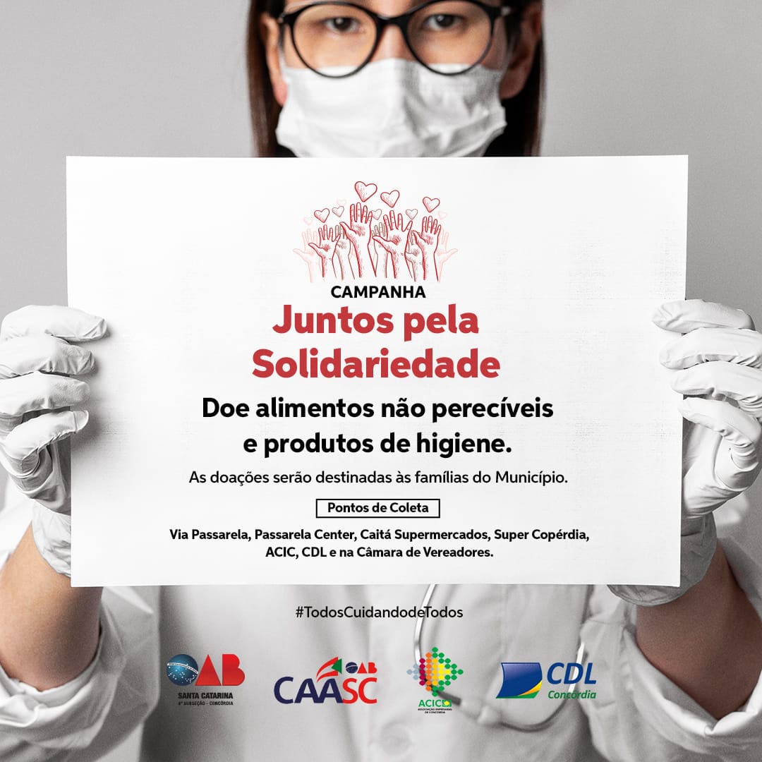 ACIC apoia a campanha "Juntos pela Solidariedade"