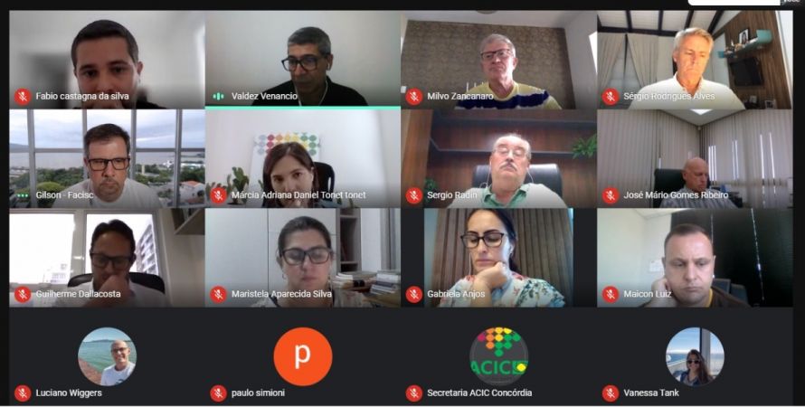 ACIC participa de reunião virtual com o presidente do IMA