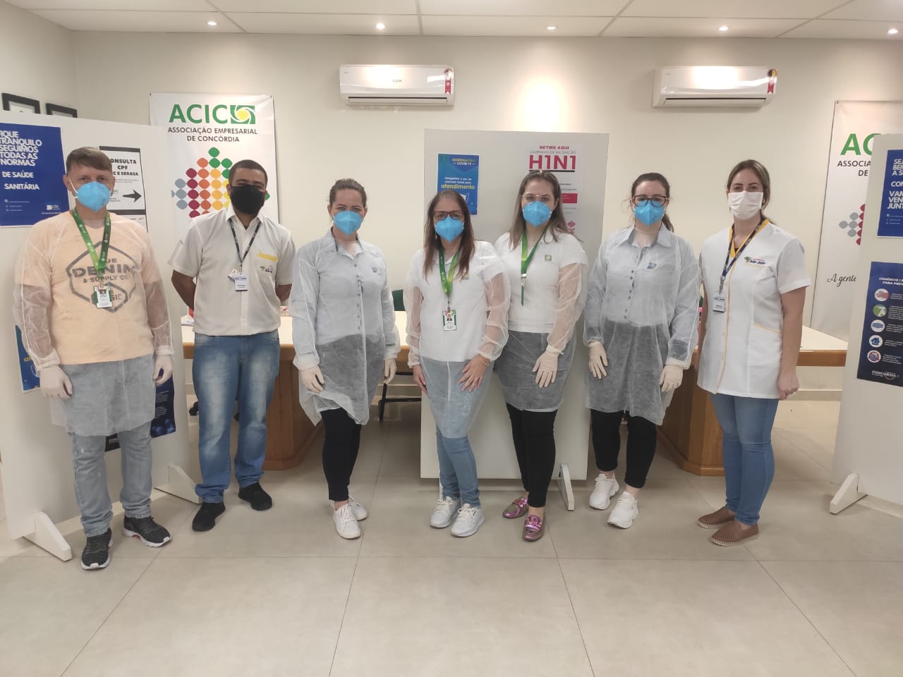 Vacinação contra H1N1 iniciou nesta manhã