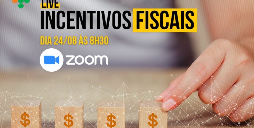 Vice presidência Regional Oeste promove live sobre Leis de Incentivos Fiscais