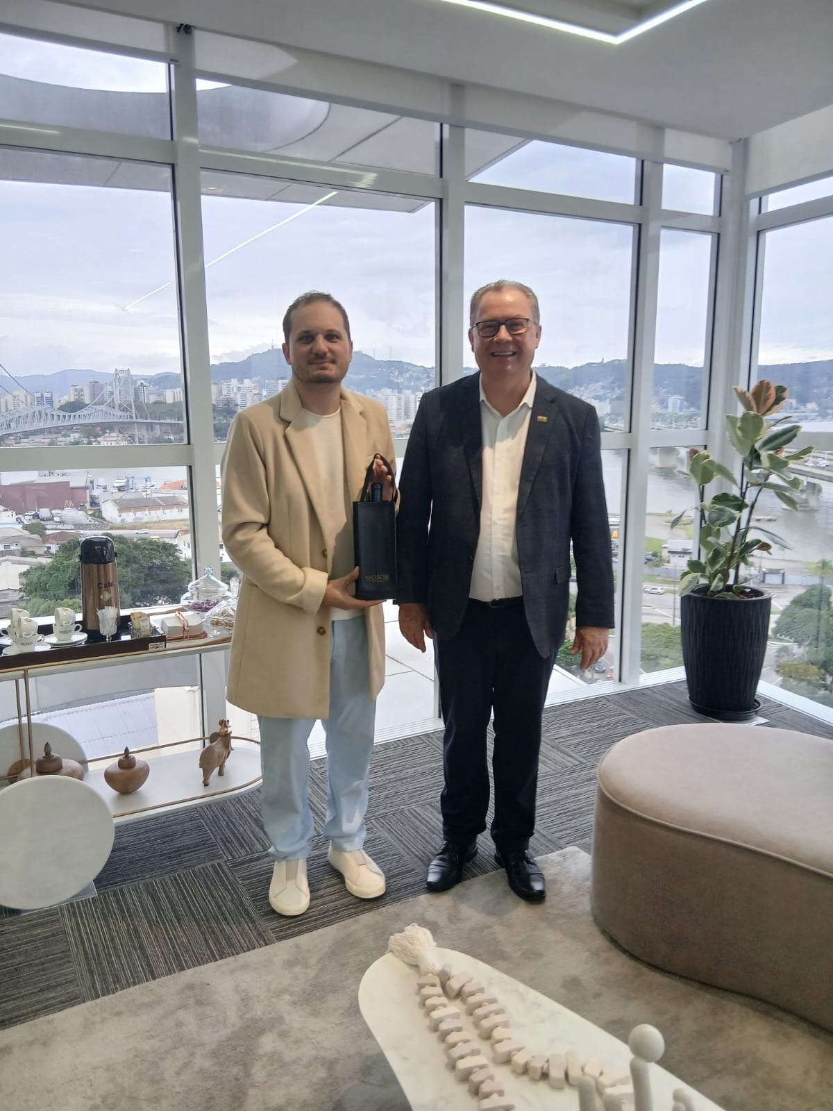 Gestor-executivo da ACIC participa de reuniões de alinhamento na FACISC
