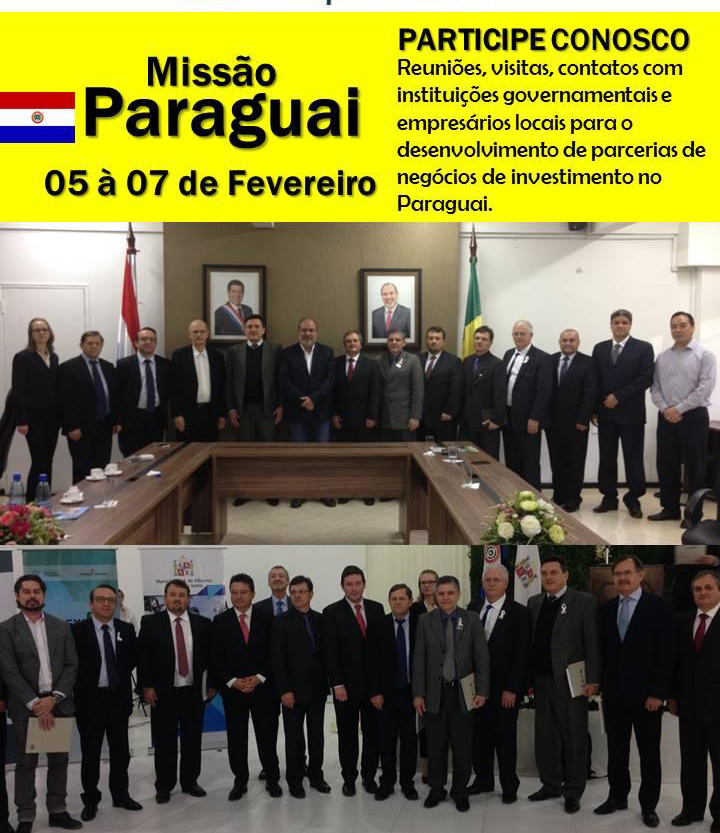 ACIC divulga Missão ao  Paraguai
    