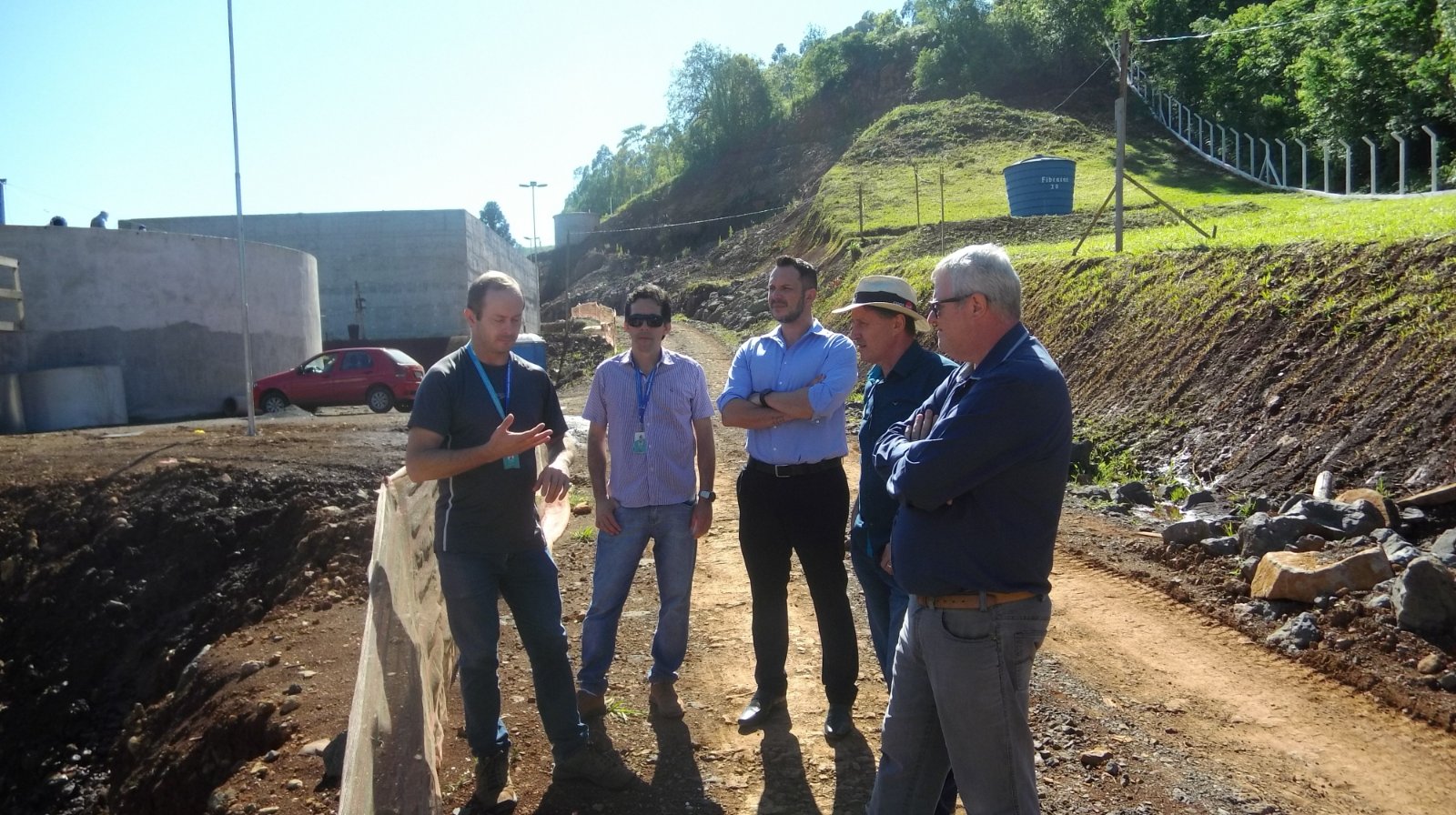 Diretores da ACIC visitam Estação de Tratamento de Esgoto
    