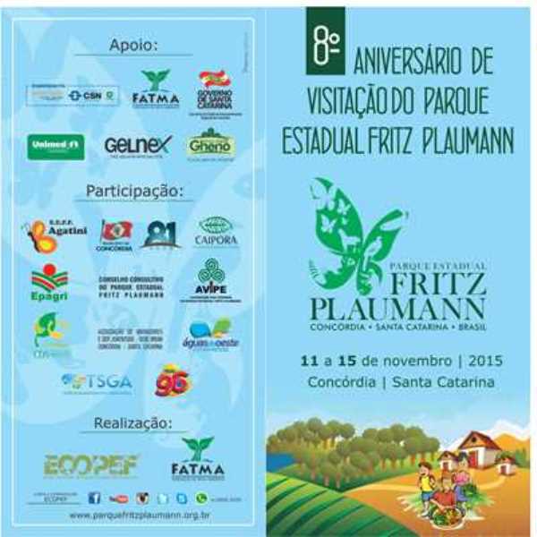 ACIC divulga a programação do aniversário do Parque Fritz Plaumann
    