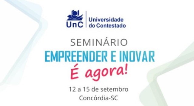 Seminário Empreender e Inovar será em setembro
    