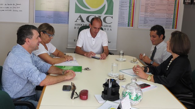 Fale com a ACIC recebeu delegado regional
    