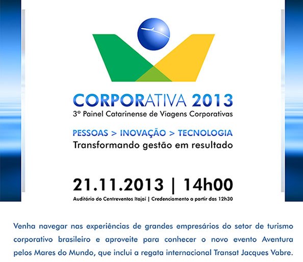 Corporativa 2013 acontece em Itajaí
    