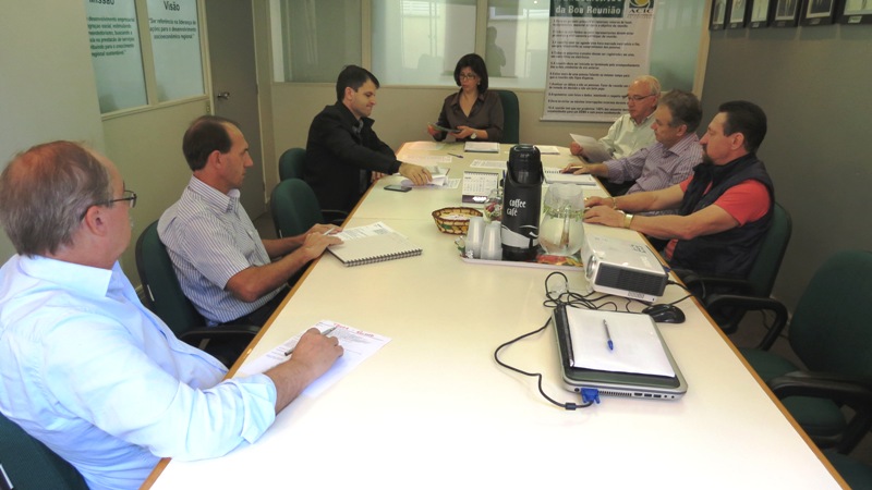 Reunião mensal da diretoria
    