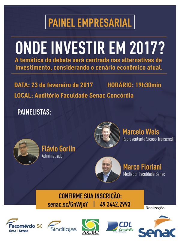 Painel Empresarial será dia 23 de fevereiro
    