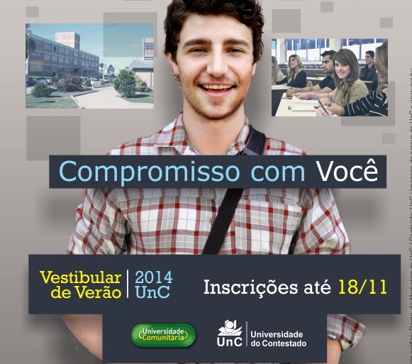 Vestibular de Verão 2014 Universidade do Contestado
    