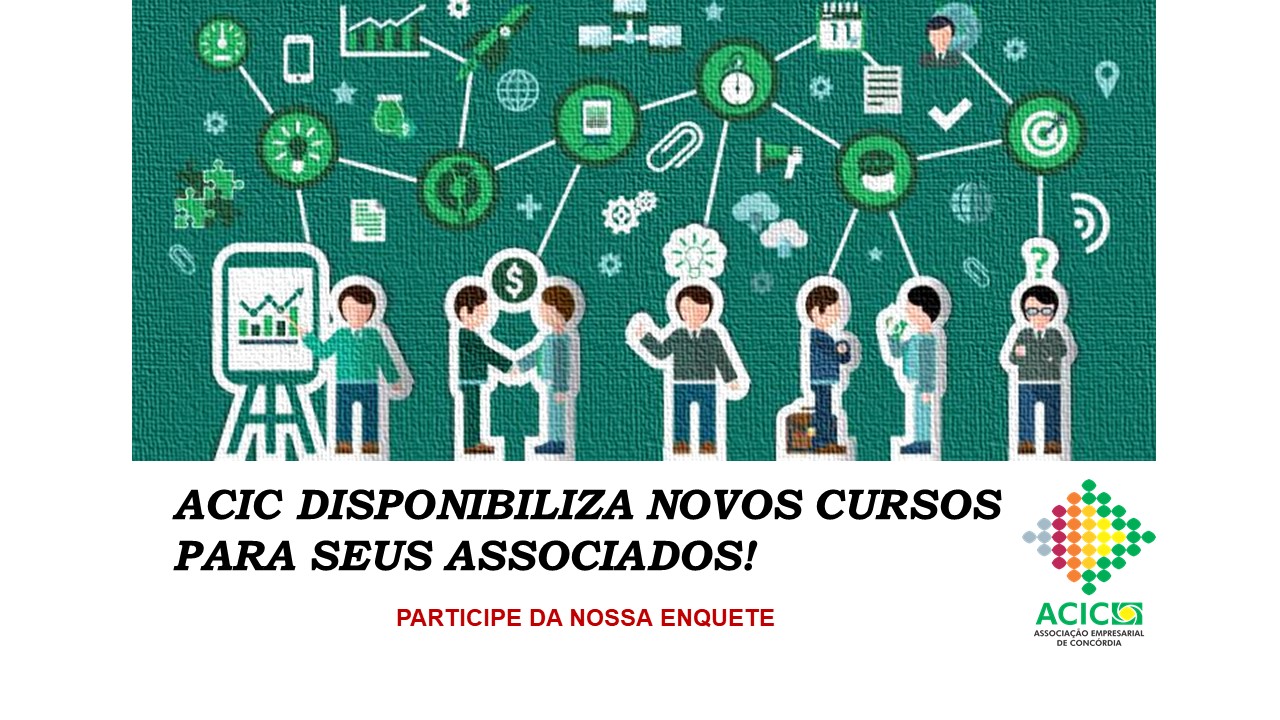 ACIC DISPONIBILIZA NOVOS CURSOS PARA ASSOCIADOS!&#127919;
    