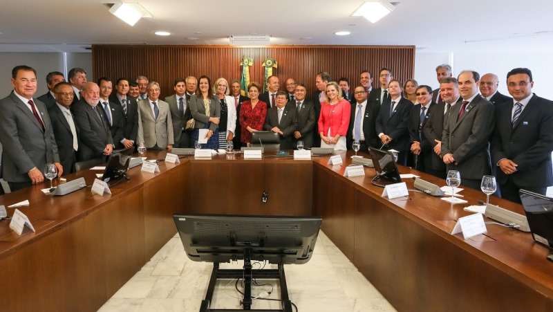 Representantes do Sistema FACISC tiveram encontro com a presidente
    