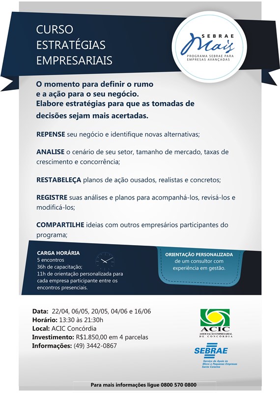 Curso para empresários
    