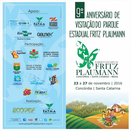 Programação Especial no Aniversário do Parque Fritz Plaumann
    