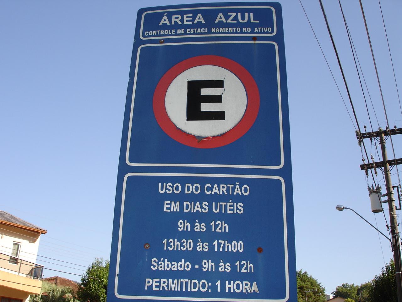 Entidades não participarão de licitação para a Área Azul
    