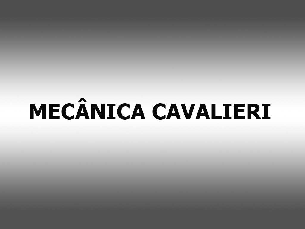 Confira o vídeo da Mecânica Cavalieri
    