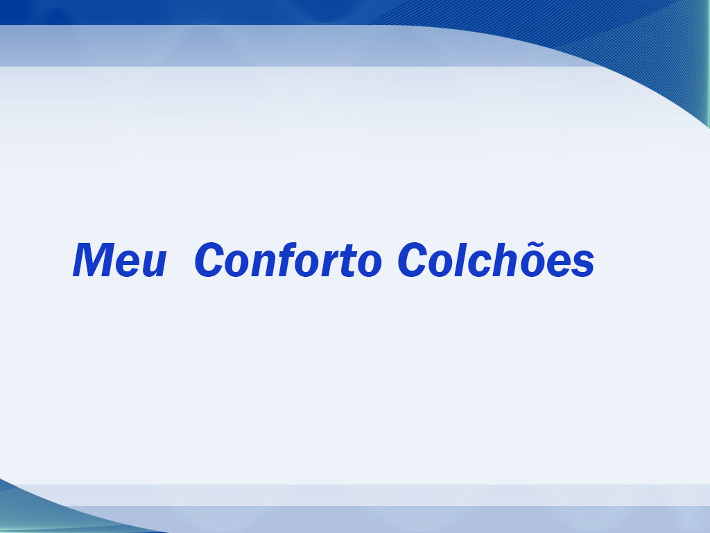 Confira o vídeo da Loja Meu Conforto Colchões
    